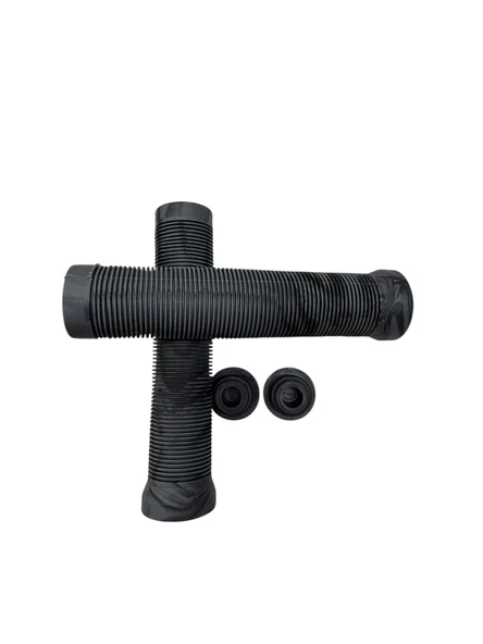 Mtb Bmx Dirt jump Freeride Elcik Silikon Bisiklet Elcik Kaymaz Yapı 160 mm Bisiklet Elciği Gri - Resim 3