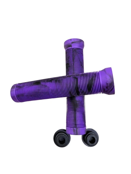 Mtb Bmx Dirt jump Freeride Elcik Silikon Bisiklet Elcik Kaymaz Yapı 160 mm Bisiklet Elciği Mor ürün görseli