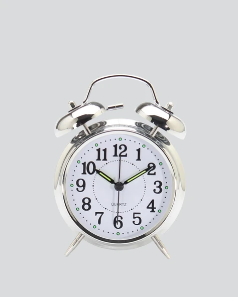 Dekoratif Gümüş Saat - Resim 3