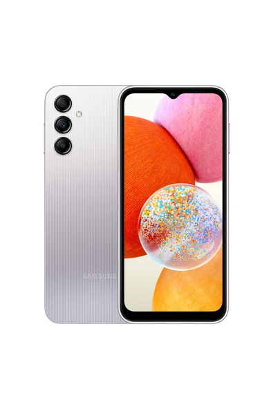 Samsung Galaxy A14 128 GB Gümüş Cep Telefonu (Samsung Türkiye Garantili) ürün görseli