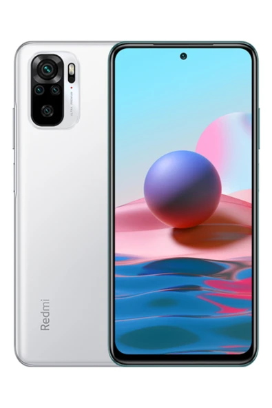 Xiaomi Redmi Note 10 4 GB+64 GB Akıllı Cep Telefonu - Beyaz (Xiaomi Türkiye Garantili) ürün görseli