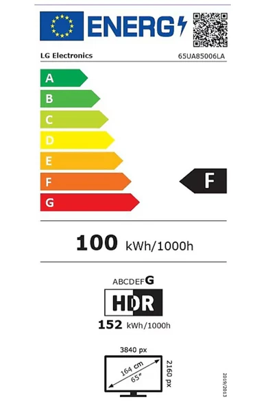 LG 65UA85006LA 4K Ultra HD 65'' 165 Ekran Uydu Alıcılı webOS Smart LED TV - Resim 2