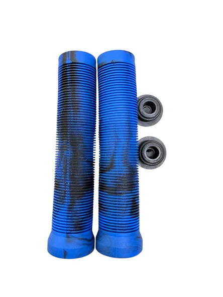 Mtb Bmx Dirt jump Freeride Elcik Silikon Bisiklet Elcik Kaymaz Yapı 160 mm Bisiklet Elciği Mavi - Resim 3