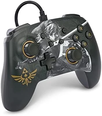 PowerA Nintendo Switch Kablolu Oyun Kolu Lisanslı Battle Ready Link - Resim 6