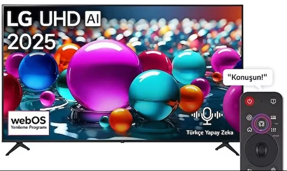 LG 65UA85006LA 4K Ultra HD 65'' 165 Ekran Uydu Alıcılı webOS Smart LED TV - Resim 4