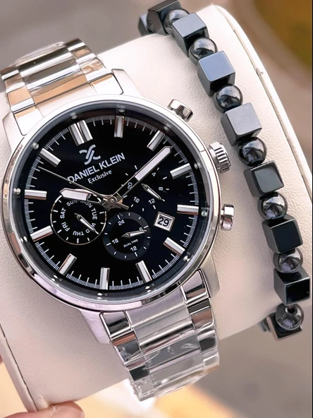 Daniel Klein İç Fonksiyonları Aktif 30 Mt Suya Dayanıklı 2 Yıl Garantili Erkek Kol Saati FG.14230.2 ürün görseli