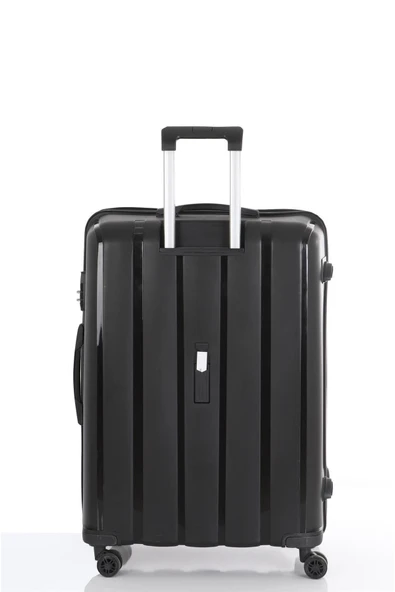 MÇS 305 İKİLİ SET POLİPROPİLEN KIRILMAZ VALİZ BÜYÜK ORTA - Resim 6