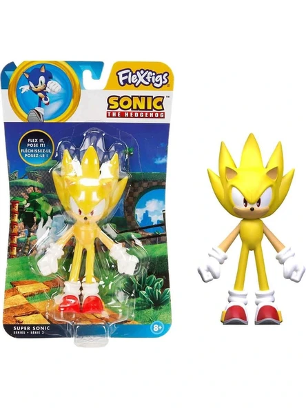 Sonic Aksiyon Figürü FLE03000 Flexfigs - Super Sonic ürün görseli