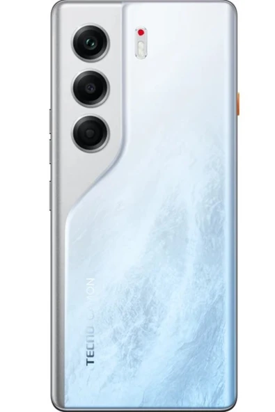 TECNO Camon 40 Pro 256 8+8 Ram 5G (Tecno Türkiye Garantili) Buz Beyazı - Resim 3