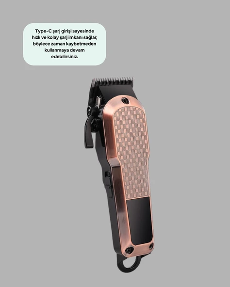 Profesyonel Tıraş Makinesi V0092 - Resim 2