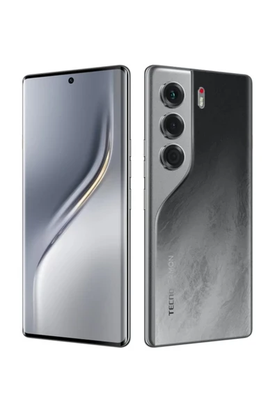 TECNO Camon 40 Pro 256 8+8 GB Ram 5G (Tecno Türkiye Garantili) Kozmik Siyah ürün görseli