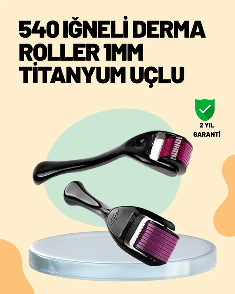 Cilt Yenileyici Derma Roller – Mikro İğneli Bakım Aracı ürün görseli