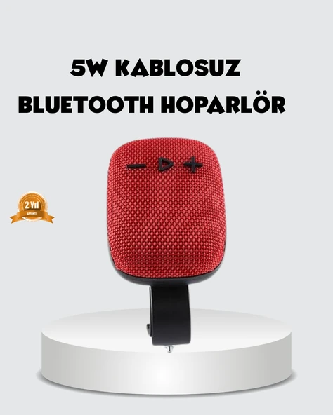 Bluetooth 5.1 Kablosuz Hoparlör – Güçlü Bas, FM Ra ve Çoklu Giriş Destekli ürün görseli