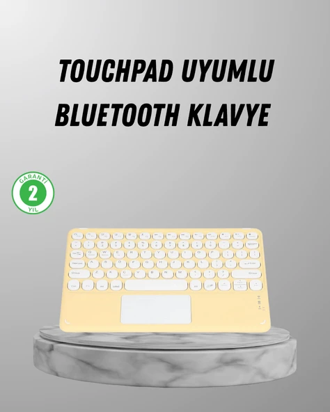 Bluetooth Klavye – Kablosuz, Sessiz Tuşlu, Android iOS Windows Uyumlu, Kompakt Taşınabilir Tasarım ürün görseli