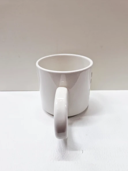 Kızım da Kızım Yazılı Civciv Desenli Mini Seramik Kupa  Sevimli  Özel Tasarım Hediyelik Kupa - Resim 6