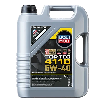 LI21479 - 5W-40 Motor Yağı TOP TEC 4110 Tam Sentetik 5L - Liqui Moly ürün görseli