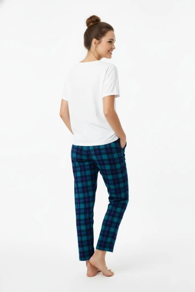 Kadın Tek Penye Pijama Alt BGL-ST05005 - Resim 8