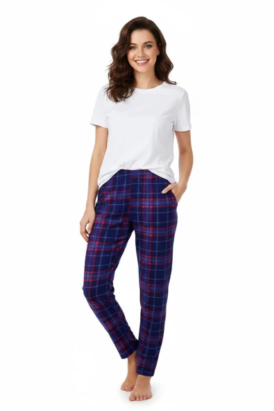 Kadın Tek Penye Pijama Alt BGL-ST05005 - Resim 4