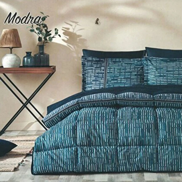 Özdilek Ranforce Tek Kişilik Uyku Seti Modra ürün görseli