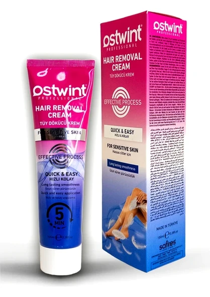 Ostwint Hassas Ciltler Için Tüy Dökücü Krem 100 Ml Kadın ürün görseli 1