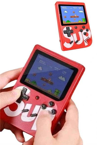 Nostalji Oyunlu Mini Atari Gamebox 400 Oyunlu El Atarisi - Resim 3