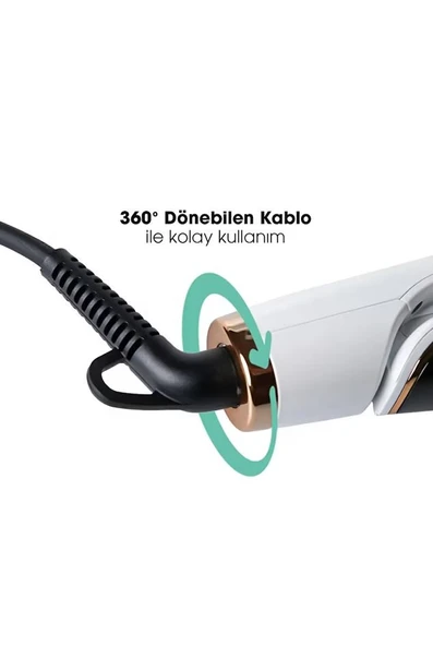 Pirantech TA-2638 İyonlu Saç Düzleştirici - Resim 3