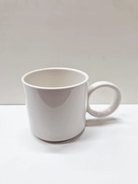 Kızım da Kızım Yazılı Civciv Desenli Mini Seramik Kupa  Sevimli  Özel Tasarım Hediyelik Kupa - Resim 5