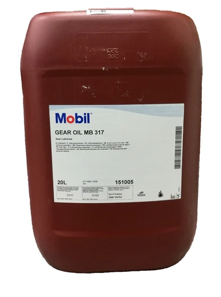 151005 - M-GEAR OIL MB 317 PAIL 20L - MOBIL 1 ürün görseli 1
