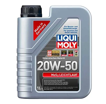 LI21358 - 20W-50 Mineral Motor Yağı MoS2'li LEICHTLAUF 4L - Liqui Moly ürün görseli