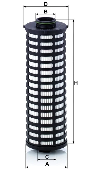 HU 11 002 x - Yağ filtresi -  MANN FILTER - Resim 2