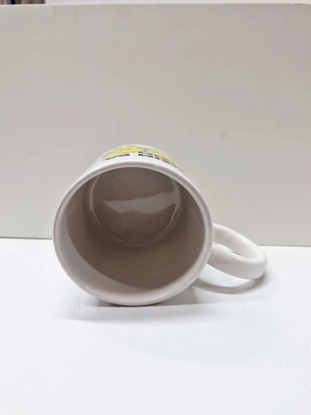 Kızım da Kızım Yazılı Civciv Desenli Mini Seramik Kupa  Sevimli  Özel Tasarım Hediyelik Kupa - Resim 2