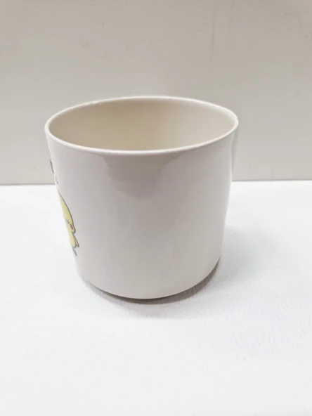 Kardeşim de Kardeşim Yazılı Civciv Desenli Seramik Kupa Kardeşe Özel Şirin Tasarım Hediyelik - Resim 4