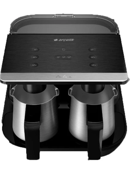 ARÇELİK TKM9961 S Siyah Ikili Türk Kahve Makinesi ürün görseli