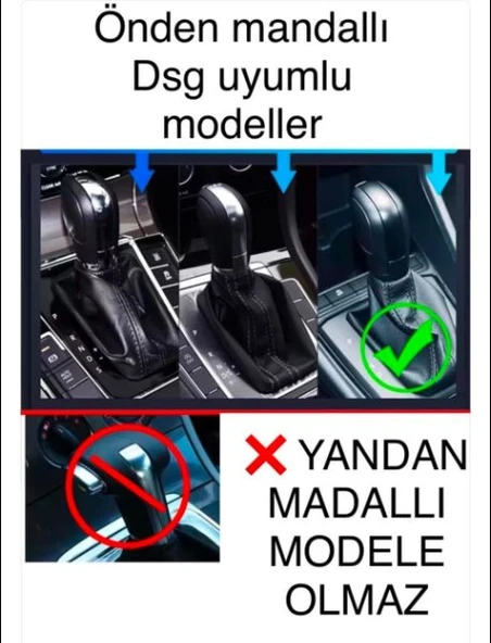 Golf 7 7.5 Leon 2013/2020 Passat B8 B7 2013-2020 Karbon Desenli Dsg Vites Topuzu Yenileme 4 Parça - Resim 5