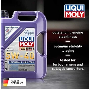 LI2328 - LEICHTLAUF High Tech 5W-40 Motor Yağı 5L - Liqui Moly - Resim 4