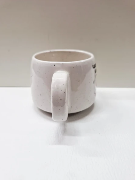 Karım da Karım Yazılı Civciv Desenli Mini Seramik Kupa Eşe Özel Tasarım Hediyelik Kupa - Resim 2