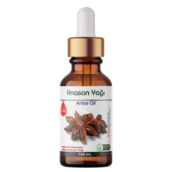 Dolar Kimya Anason Yağı - 100 mL (Uçucu Yağ,Buhardanlık Esansı,Oda Kokusu) ürün görseli