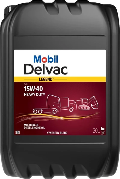 157327 - M-DELVAC L 15W40 HEAVY DUTY PAIL 20L - MOBIL 1 ürün görseli