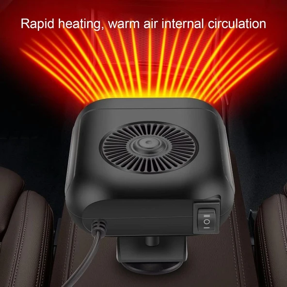 Marhynchus Taşınabilir Araç Isıtıcı 12V - Resim 3