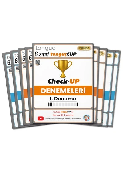 6. Sınıf TonguçCup Check-Up Denemeleri - Tonguç Yayınları ürün görseli 1