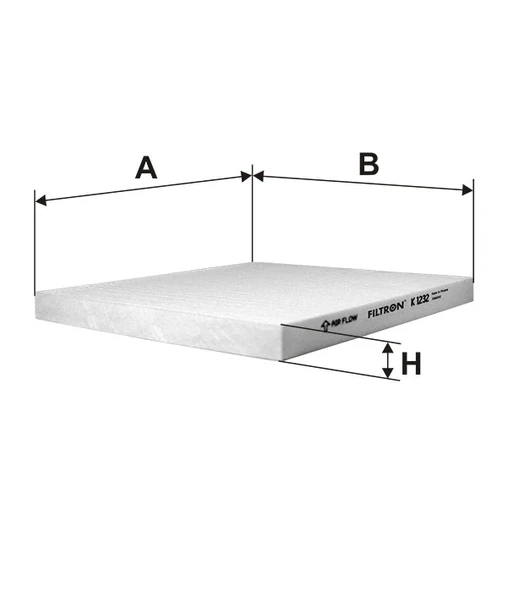K1232 - Kabin Hava Filtresi - Filtron - Resim 2