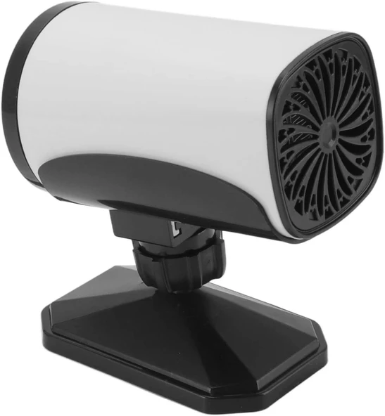 Araba Buz Çözücü Ayarlanabilir Açı 12V 150W Araba Hava Isıtıcı Araçlar Için Hızlı Güvenli (Beyaz) ürün görseli