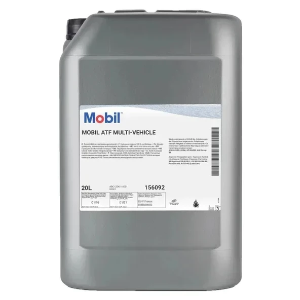 156092 - M-ATF MULTI-VEHICLE PAIL 20L - MOBIL 1 ürün görseli
