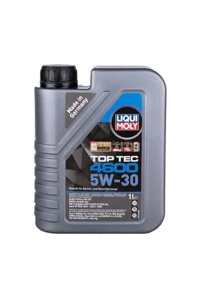 LI2315 - 5W-30 Motor Yağı Tam Sentetik TOP TEC 4600 1L - Liqui Moly ürün görseli