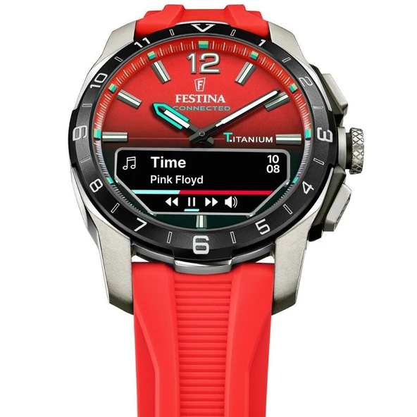 FESTINA F23000/6 CONNECTED D RED ERKEK KOL SAATİ - Resim 2