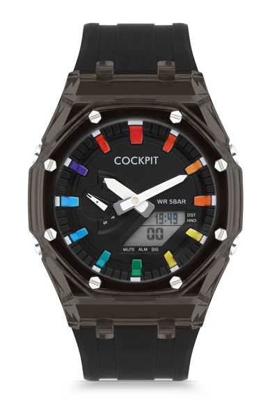 COCKPIT CK-2210BK ERKEK KOL SAATİ ürün görseli