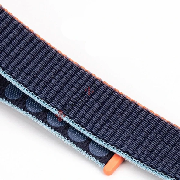 Xiaomi Mi Band 8 İle Uyumlu Hasır Nylon Akıllı Bileklik Kordon - Saat Kordonu  Açık Pembe - Resim 5