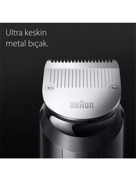 Braun Series 7 MGK7420 Hepsi Bir Arada Şekillendirme Seti, 10’u 1 Arada Erkek Bakım Kiti - Resim 4