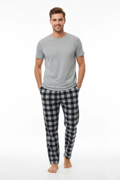 Erkek Tek Penye Pijama Alt BGL-ST05006 - Resim 4