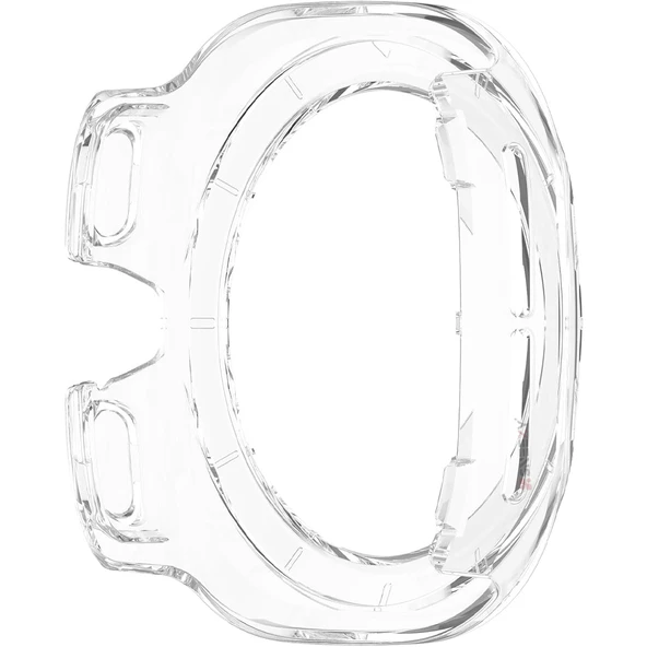 Samsung Galaxy Watch Ultra 47mm İle Uyumlu Güçlendirilmiş 360 Kasa Koruyucu  Şeffaf - Resim 5